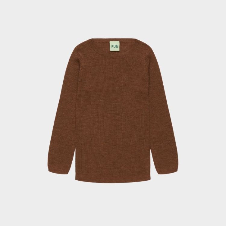 Rib Blouse - hazel melange