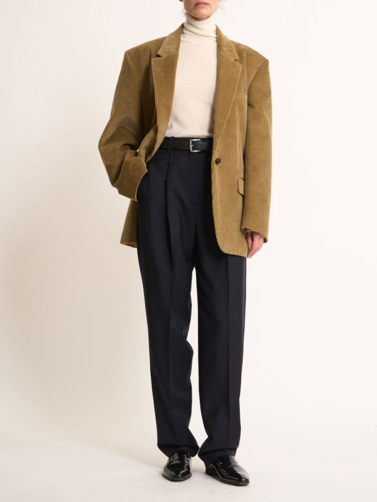Oversized corduroy blazer jack 279_560 beige