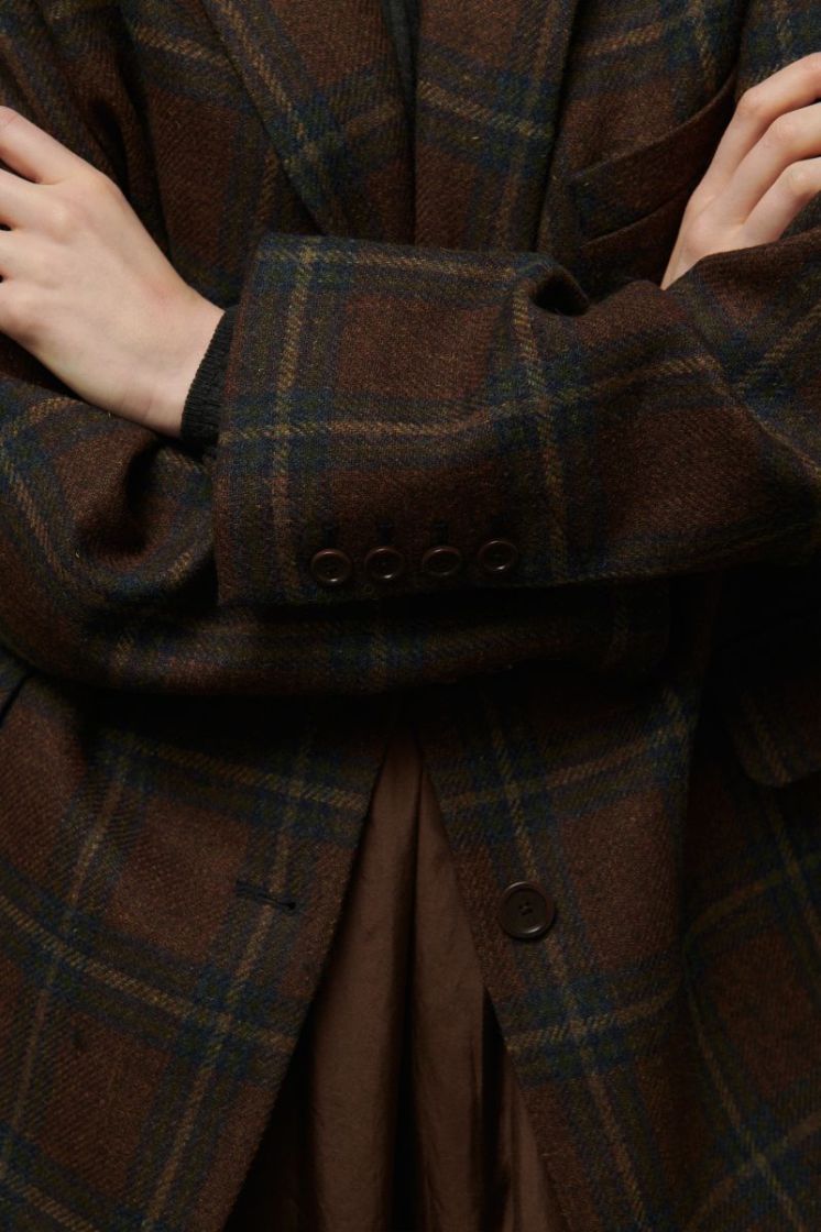 LONDON-TE JACKET CHATAIGNE