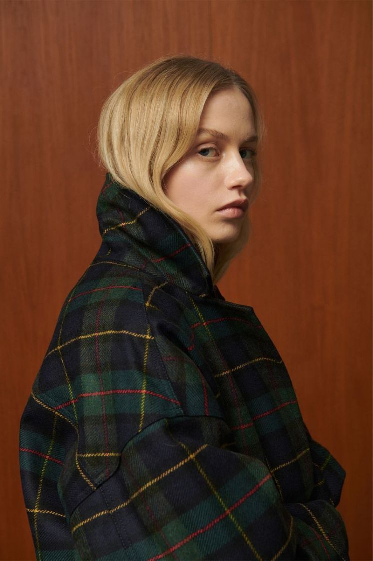 WINONA-TT COAT TARTAN