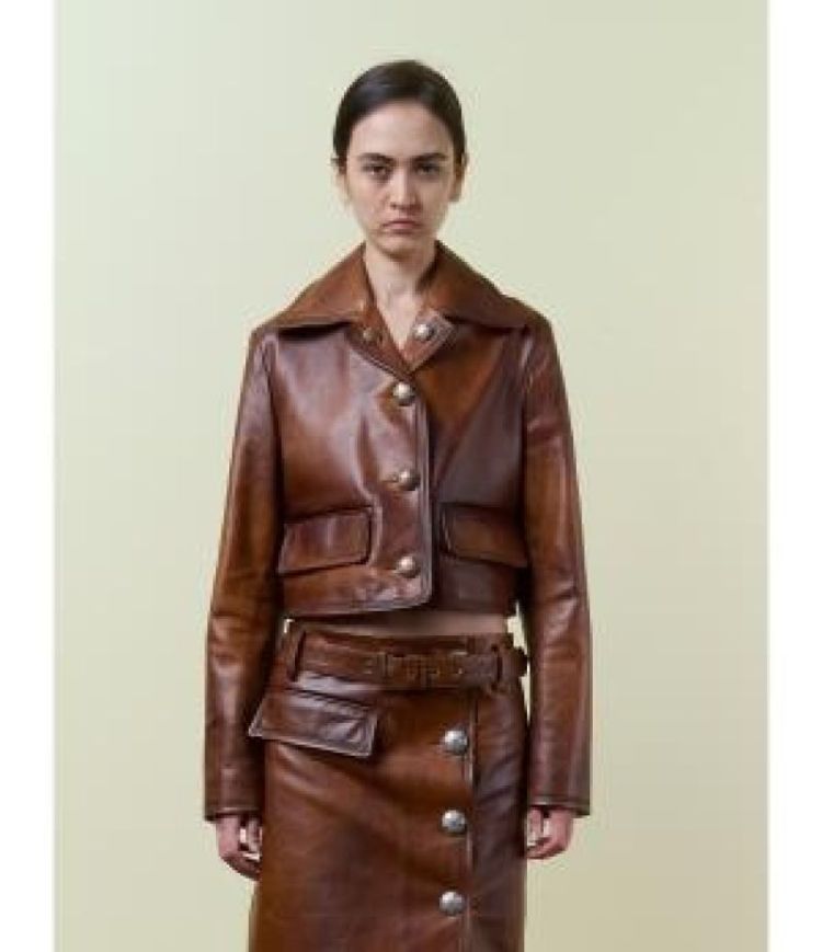JACKET 00M60 COGNAC