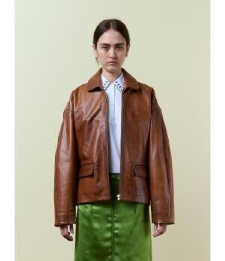 JACKET 00M60 COGNAC