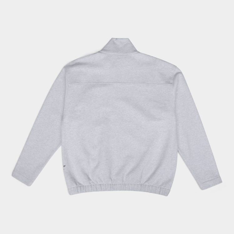 Zip Up Sweater  L.GREY MEL