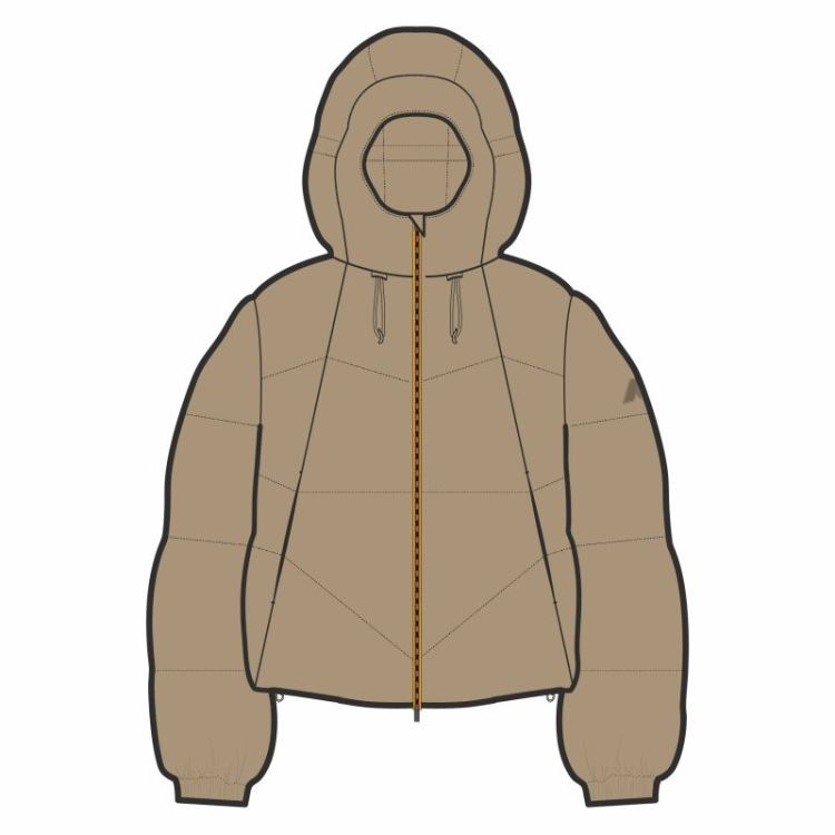 QUILL FANCY NYLON DB4 BEIGE KHAKI