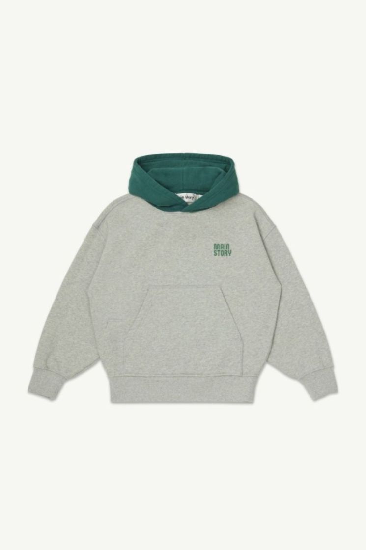 Hooded Sweatshirt - Light Grey Me