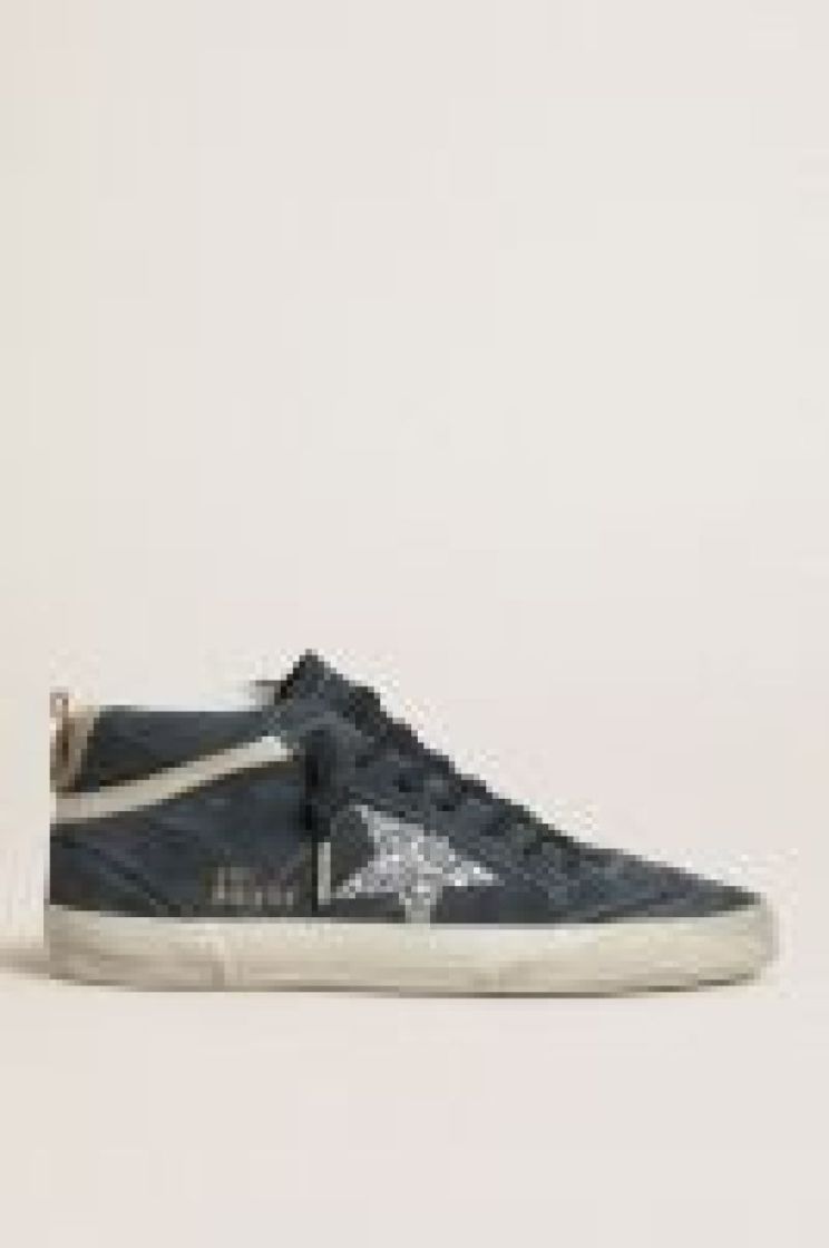 MID STAR SUEDE 50970 BLUE/SILV