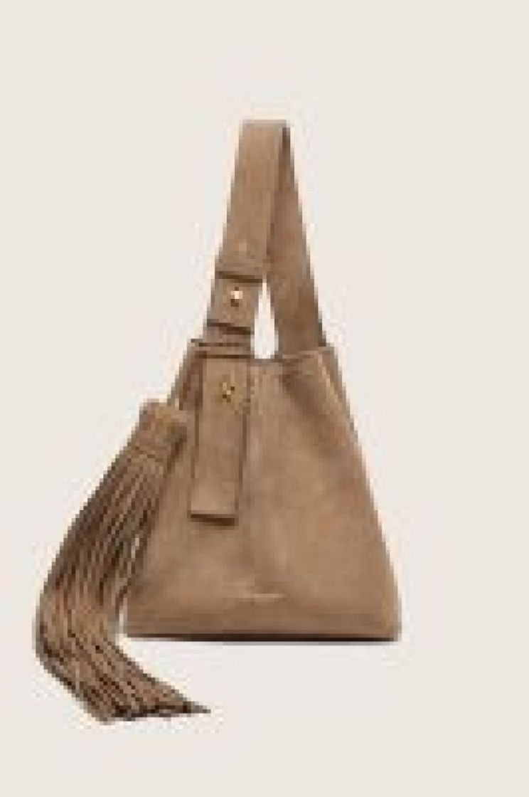 AURA SMALL BUCKET 55356 TAUPE