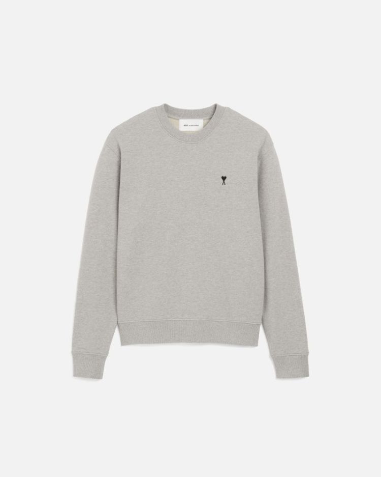 QUOTA - SWEATSHIRT WITH CONTRA 951 HEATHER ASH