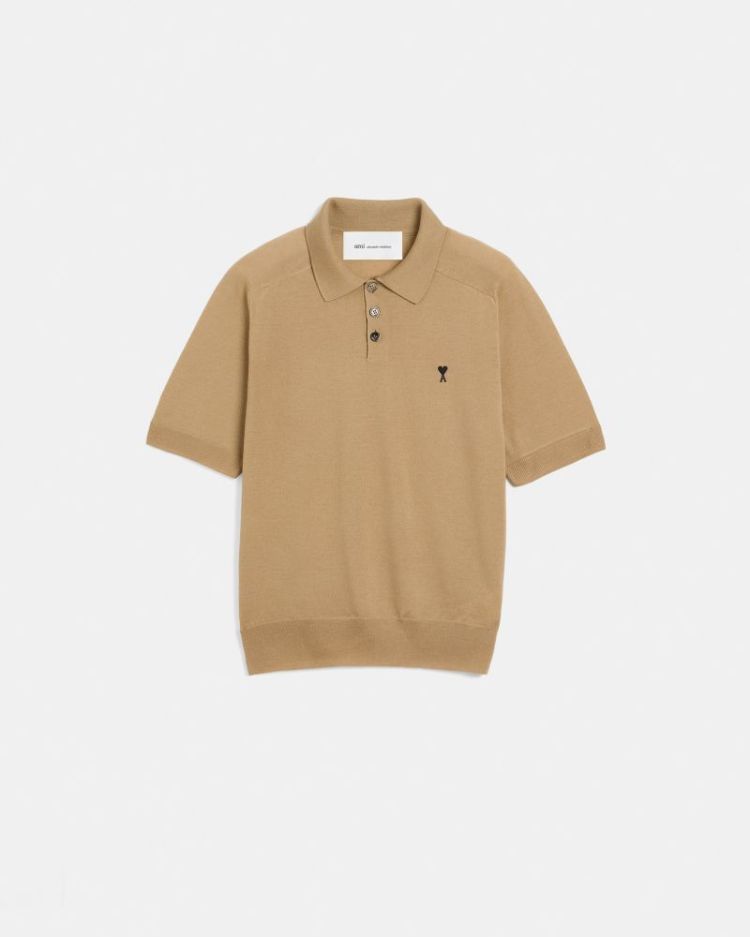 QUOTA - SHORT SLEEVES POLO WIT A712 SAND