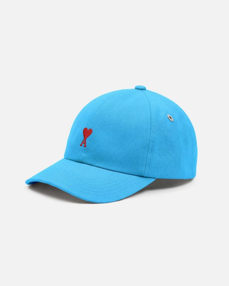 AMI DE COEUR EMBROIDERY CAP A642 COBALT BLU