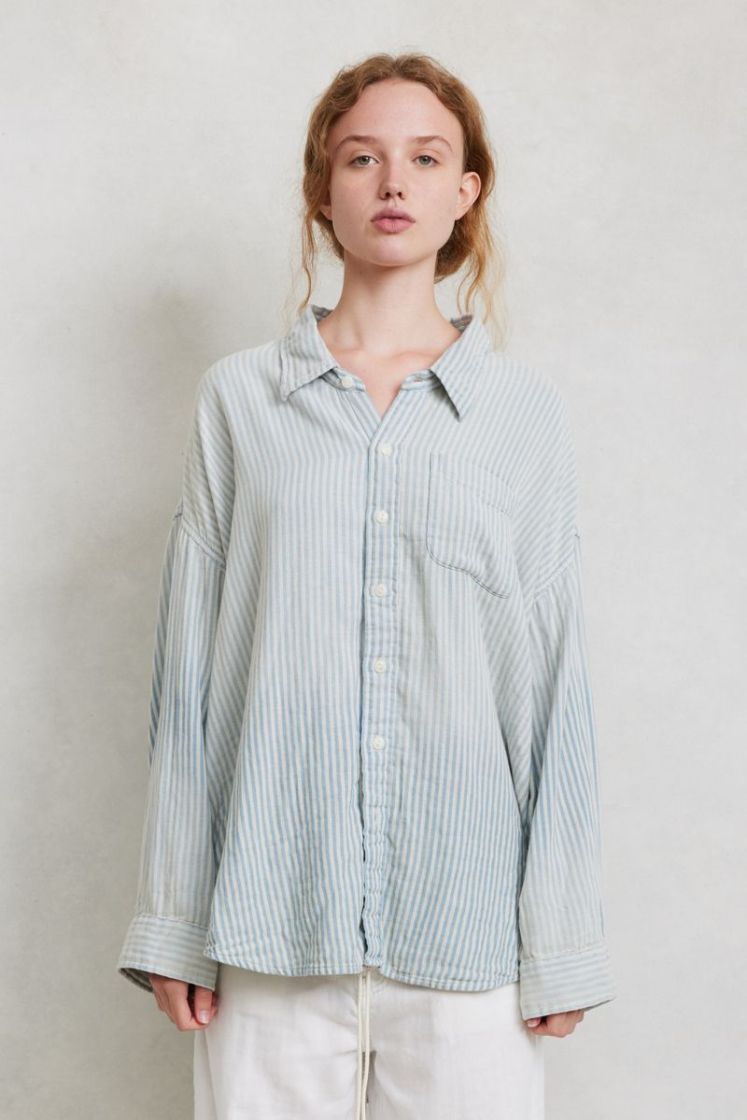 BUTTON FRONT 71 INDIGO DOUBL