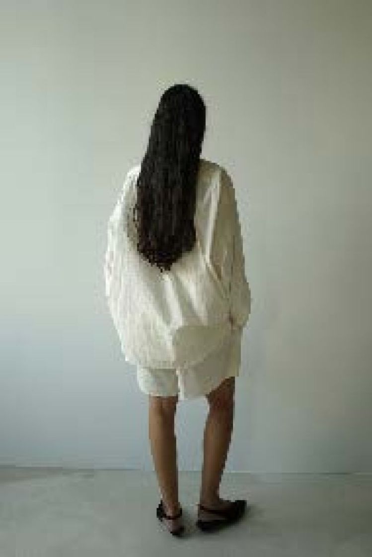 BEY poplin shirt - Ivory