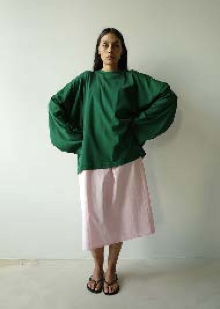 MAX longsleeve tee - Deep green